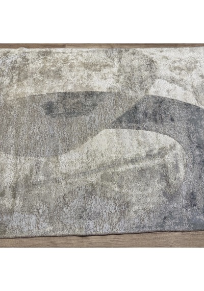 Hoom Rugs Arkaik Plz 08 K.antrasit Etnik Renkli Vintage Makine Halısı Çok Renkli
