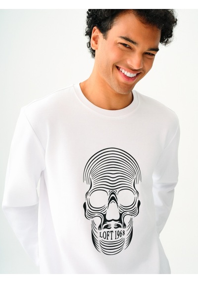Lf2037422 Sweatshırt Beyaz