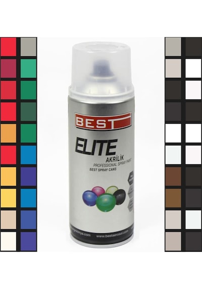 Best Elite Akrilik Hızlı Kuruyan Profesyonel Sprey Boya 400 Ml (323581109)