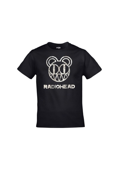 Kalic Studio Unisex Siyah Radiohead Logo Baskılı Siyahorj296