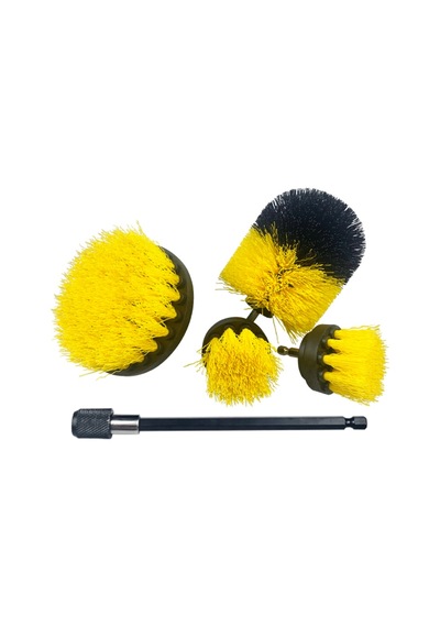 NT Tools NTF22 4 Parça Plastik Matkap Fırça Seti