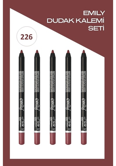 Golden Rose Long Lasting Lip Pencil 226 5'li