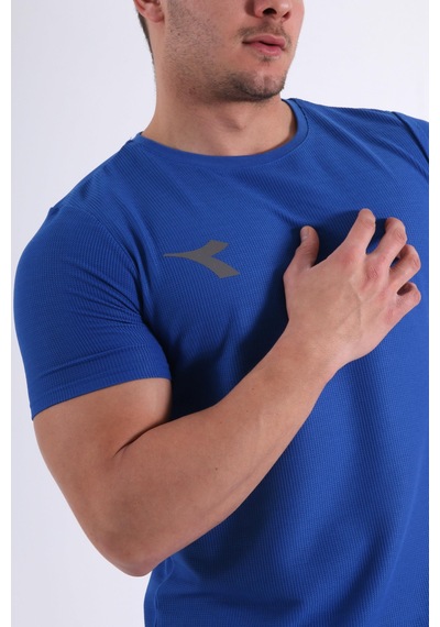 Diadora Alto Antrenman T-shirt Sax Saks Mavi