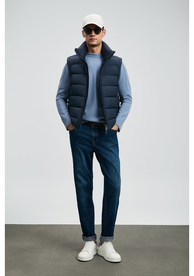Lufian Santo Erkek Jean Pantolon 112200250 Mavi