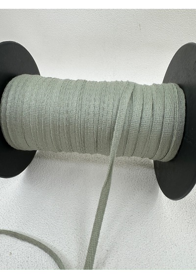 5 Mm Polyester Balıksırtı Şerit-5 Metre-yeşil