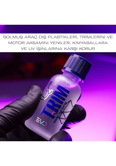 Gyeon Q² Trim Evo Plastik Koruyucu Ve Solmuş Plastik Yenileyici S