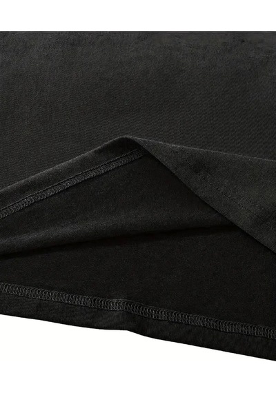Wear Vexel Kadın Tişört Fiyonk Baskılı Bisiklet Yaka Yazlık Kısa Kol Oversize T-shirt - Siyah Siyah Wear Vexel Kadın Tişört Fiyonk Baskılı Bisiklet Yaka Yazlık Kısa Kol Oversize T-shirt - Siyah Siyah