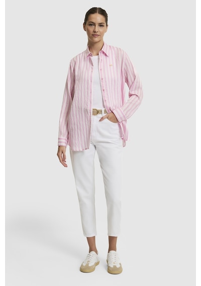 U.S. Polo Assn. U.s. Polo Assn. Kadın Pembe Gömlek Desenli 50324736-vr041