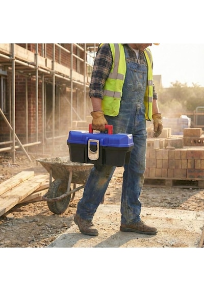 Workpro Wp283021 13 Metal Kilitli Plastik Takım Çantası Fr Wp283021