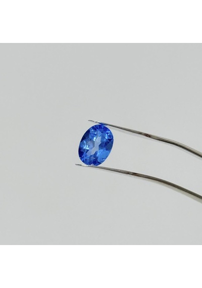 Faset Kesim Doğal Mavi Safir Taşı 1,7 Karat S054