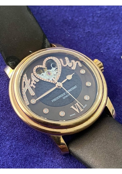 Frederique Constant Fc-310Csq2P4 Deri Kordon Kadın Kol Saati 2.El