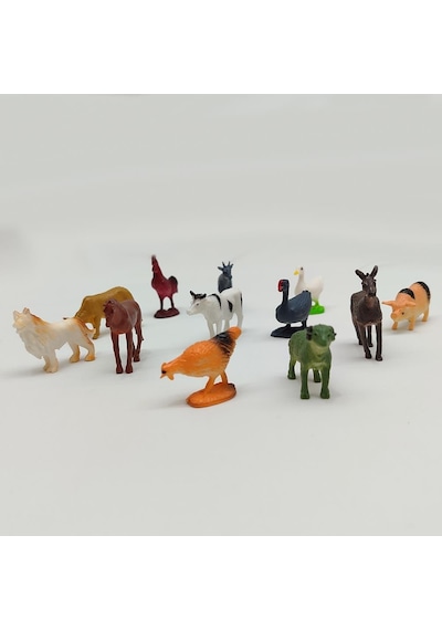 Farm Animals Çiftlik Hayvanları Seti 12 Parça-domuz