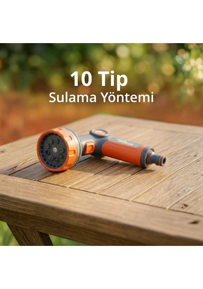 Kgwg-217 Çok Fonksiyonlu Bahçe Sulama Tabancası Seti