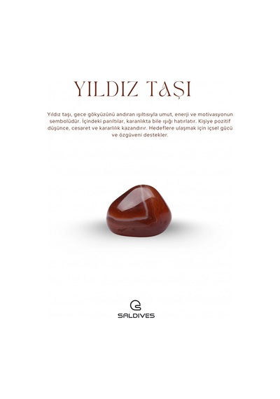 Yıldız Taşı Doğaltaş Kolye Ve Küpe