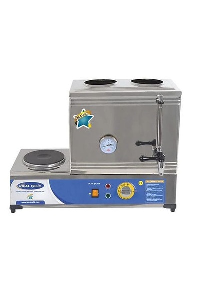 Platin 25 Litre Elektrikli Pleytli Çay Kazanı & Kahveci Kazanı & Kahve Ve Çay Ocağı