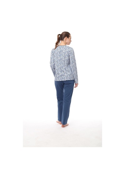 Pijadore 1547 Uzun Kollu Kadın Pijama Takım 001