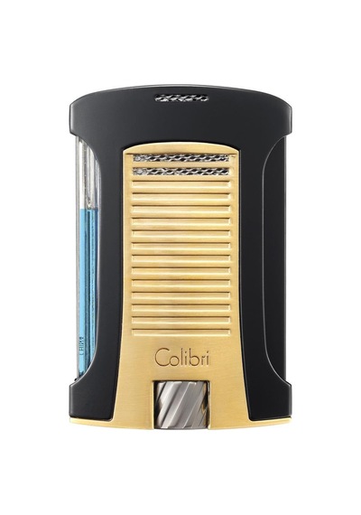 Colibri Daytona Tek Torch Pürmüz Gold-siyah Puro Çakmağı