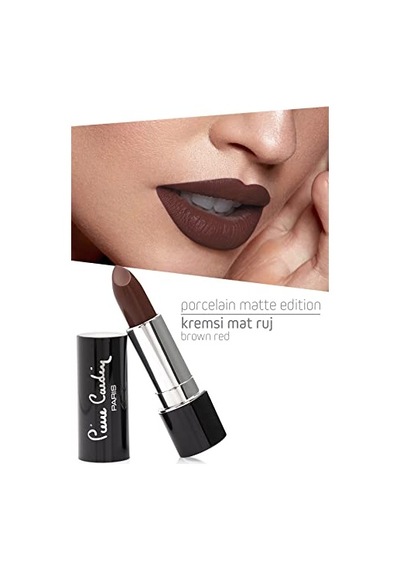 Pierre Cardin Porcelain Matte Edition Lipstick - Brown Red - 218 00