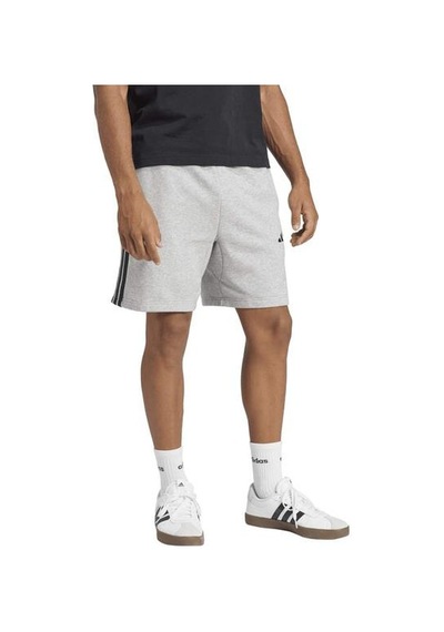 Adidas Essential 3-stripes French Terry Erkek Gri Şort