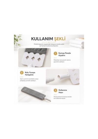 Temizleme Mopu Mikrofiber Başlıklı Girintili Yüzey Dip Köşe Temizleme Toz Alma Raf Temizleme Mopu Toz Alma Fırçası + 1 Yedekli