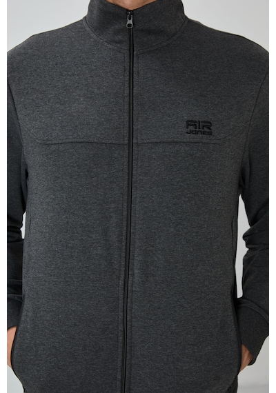Tommy Life Anton Antrasit Melanj - Siyah Jogger Eşofman Takım - 85178 Antrasit - Siyah