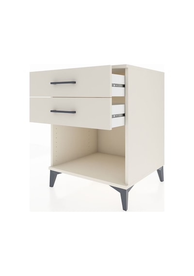 Kronos Komodin 2 Çekmeceli 60x59x80 Aytaşı-aytaşı Aytaşı