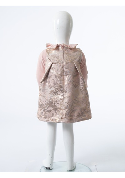 Xo Kids Kız Çocuk Elbise 3-12 Ay 2513 Pembe