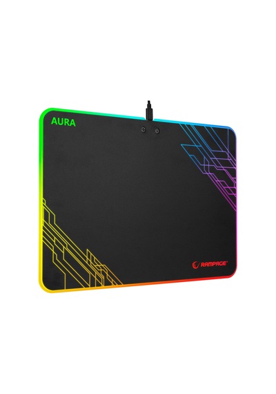 Rampage Aura Mp-13 360X260X5Mm Rgb Gaming Mousepad