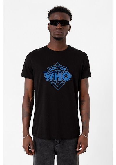 Doctor Who New Siyah Erkek Tshirt 001