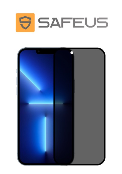 Safeus Tam Kaplayan Hayalet Parmak İzi Bırakmayan Safir Ekran Koruyucu Cam , Apple Uyumlu iPhone 13 Pro Max İle