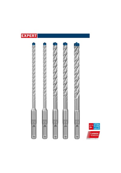 Bosch Expert 5 Parça Yeni Sds Plus-7x Matkap Ucu 2608900198