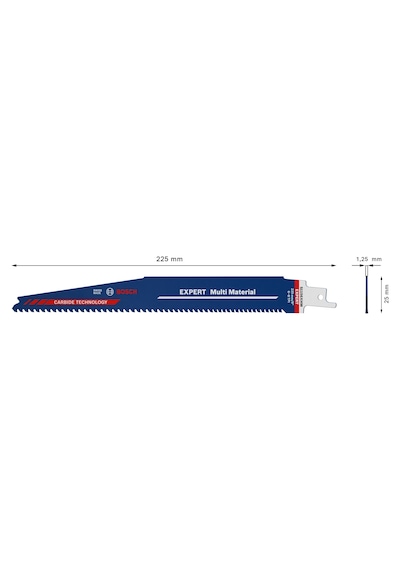Bosch Expert Multi Material S 1156 XHM Panter Testere Bıçağı 1 Parça - 2608900391