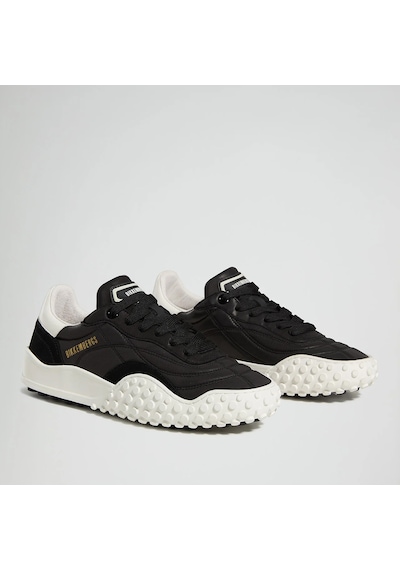 Sneaker Günlük Erkek 27116/cp F Bkku Bikkembergs 64039996 Nappa Black/nappa White Nappa Black/nappa White