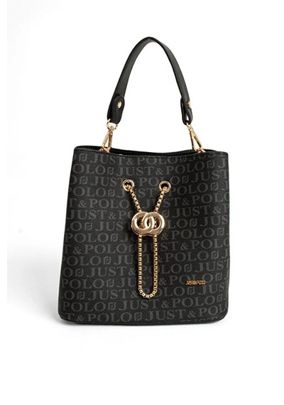 Kadın Günlük Kullanıma Uygun Ayarlanabilir Askılı Şık El & Omuz Çantası Shoulder Bag Siyah