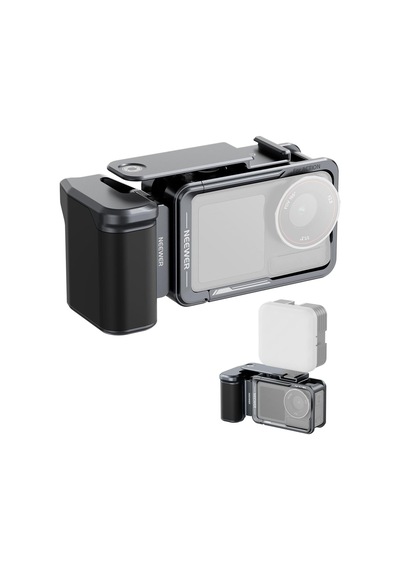 Neewer Ac014+ac034 Kafes Ve Yan Kol Kiti Djı Osmo Action 5 Pro/4/3 Uyumlu Siyah