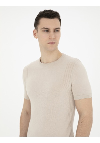Pierre Cardin Erkek Bej Kazak /triko 50288845-vr011 Bej