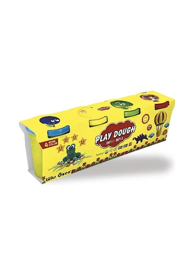 Play Dough 4 Renk Maxi Set