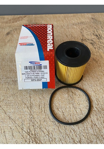 Monreal Mfn-0047 Yağ Filtresi Berlingo C-elysee 1.6 C2 C3 Iı C5 C4 Fiorino Ford C-max 9818914980 1109.cl