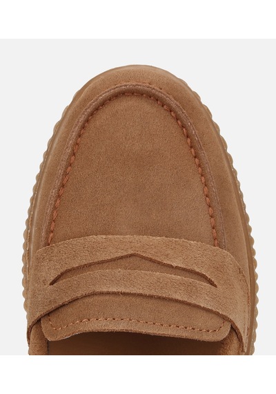 Hotiç Kadın Süet Deri Taba Yumuşak Tabanlı Günlük Loafer 01ayh320560a340 01ayh320560a340
