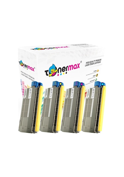 Tonermax Oki C710 / C711 Uyumlu Toner Set