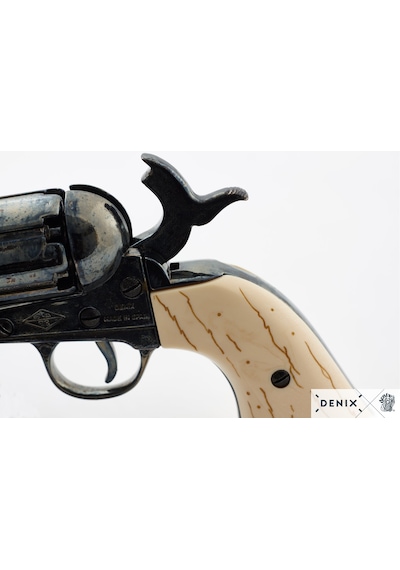 Denix Usa 1860 Confederate Revolver Rusty 35cm Koleksiyon Obje