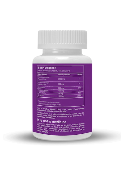 Beren Pro Kolajen Plus Tip 1-2- 3 Kolajen Vitamin C 90 Kapsül