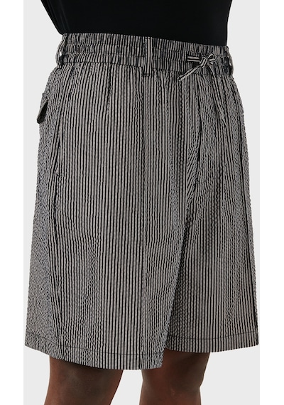 Emporio Armani Erkek Short 3D1Pe2 1Npız F014 Siyah-Beyaz Siyah - Beyaz