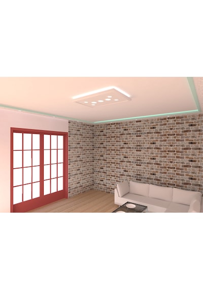 Motifpiyer Spotlu Gizli Işıklı Tavan Göbeği Sgt-duz-90x60-7