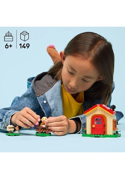 LEGO® Animal Crossing™ Goldie Şirin Evinde 77058 - 6 Yaş ve Üzeri Çocuklar için Yaratıcı Oyuncak Yapım Seti (149 Parça)