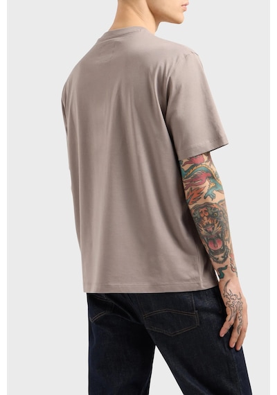 Armani Exchange Erkek T Shirt Xm000363 Af12308 U6107 Toprak Kahverengi