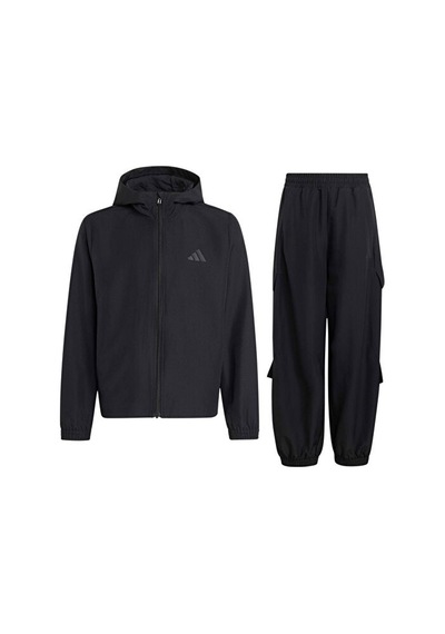 Adidas J Wv Utlty Ts Çocuk Günlük Eşofman Takımı Ks7601 Siyah