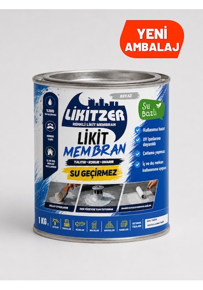 Likitzer - Likit Membran Beyaz Renk 1kg