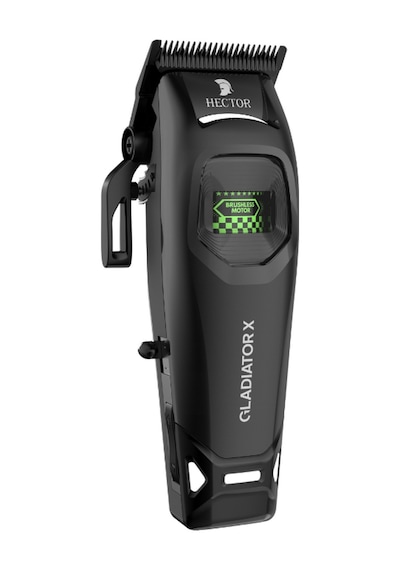 Hector Gladiator X 8000 Rpm Bldc Motor Işıklı Saç Kesim Ve Çizim Tıraş Makinesi Siyah