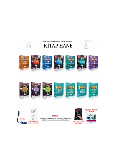 Paraf 5. Sınıf Tüm Dersler Din Kültürü, Fen 14 Kitap Seti